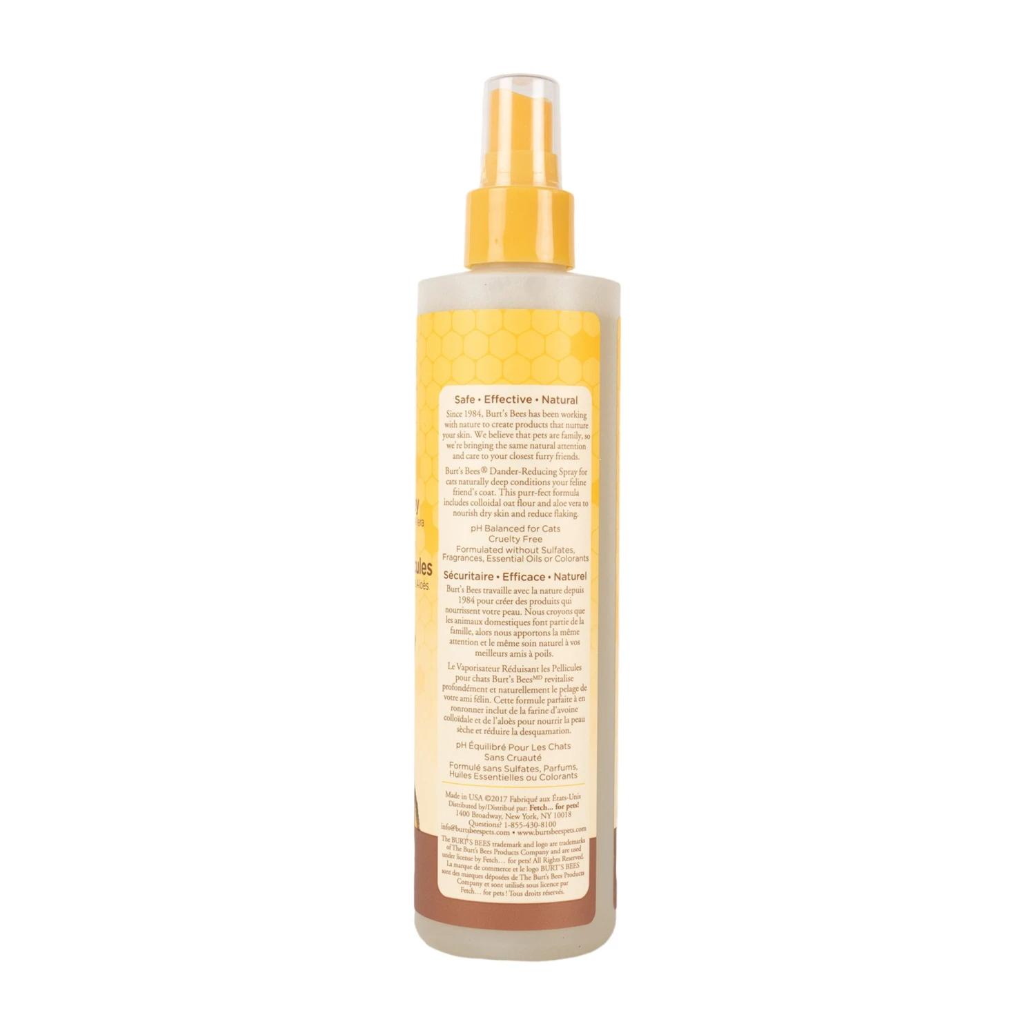 Burt's Bees Dander Reducing Cat Spray 295ml 5 Burt's Bees Dander Reducing Cat Spray 295ml - Image 3