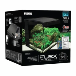 Fluval Flex Aquarium Tank Black -Pet Supplies Shop 2 fluval flex aquarium black