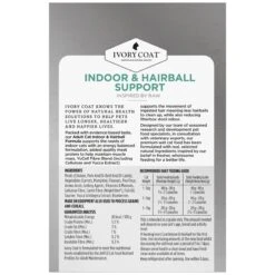 Ivory Coat Inspired By Raw Indoor & Hairball Chicken Wet Cat Food 85g X 12 -Pet Supplies Shop 2 ivory coat inspired by raw indoor hairball wet cat food 85g x 12