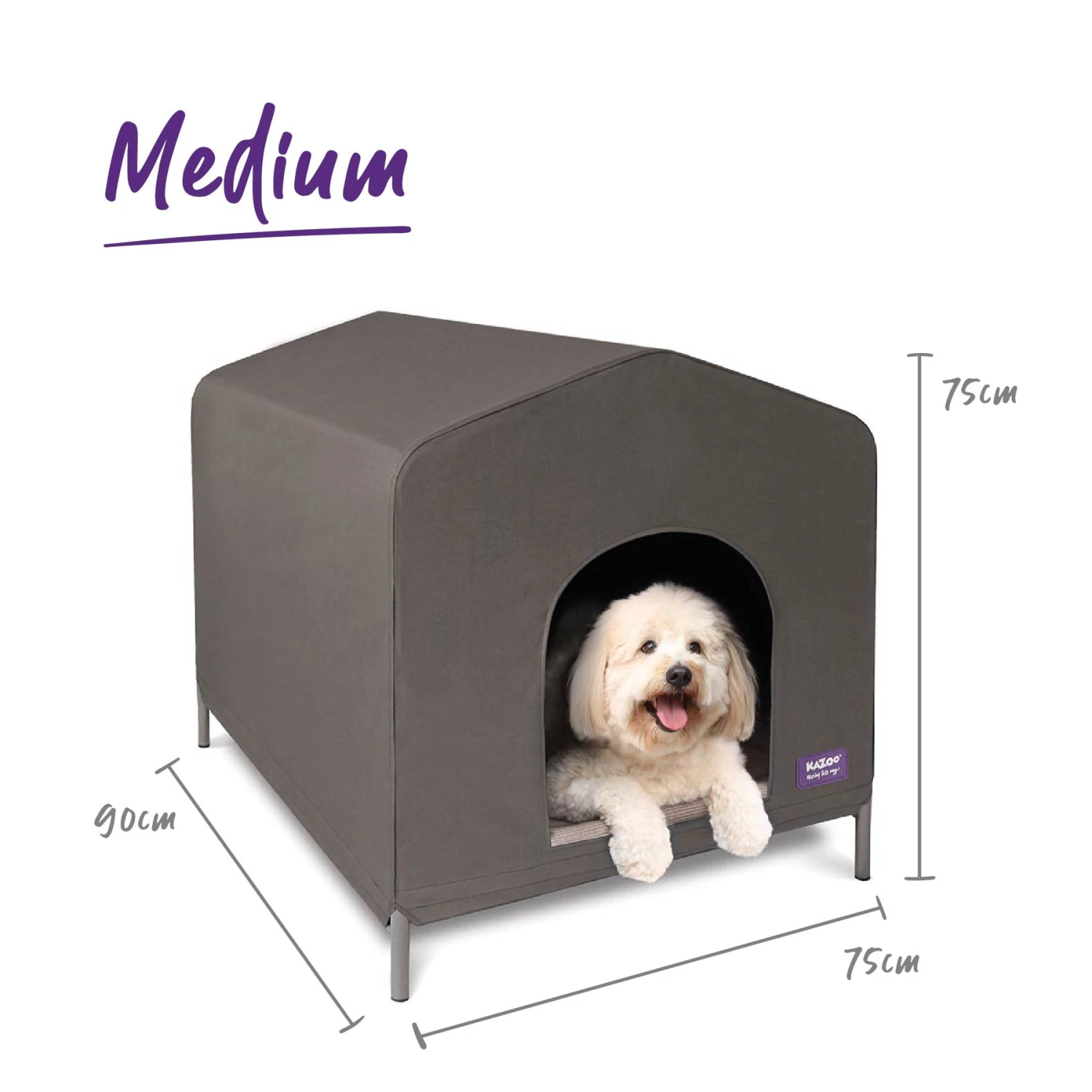 Kazoo Cabana Dog House Cappuccino 5 Kazoo Cabana Dog House Cappuccino - Image 3