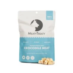 Meaty Treaty Freeze Dried Crocodile Cat & Dog Treats 50g -Pet Supplies Shop 2 meaty treaty freeze dried crocodile cat dog treats 50g