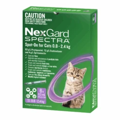 NexGard SPECTRA Spot On For Cats 0.8-2.4kg 7 NexGard SPECTRA Spot On For Cats 0.8-2.4kg -Pet Supplies Shop 2 nexgard spectra spot on for cats 0 8 2 4kg