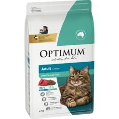 Optimum Cat Adult Dry Food Oceanfish 2kg -Pet Supplies Shop 2 optimum cat adult dry food oceanfish 2kg