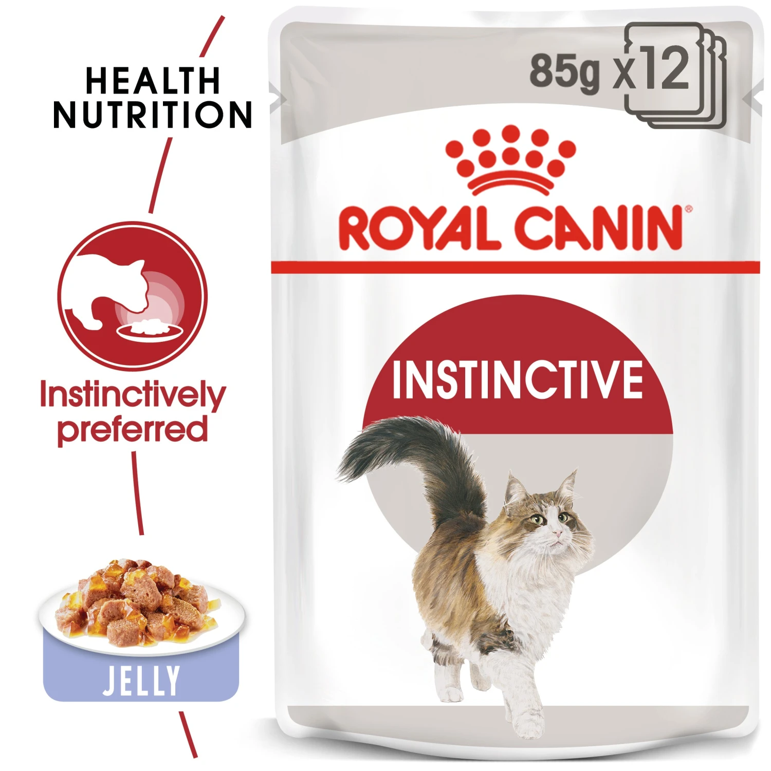 Royal Canin Instinctive With Jelly Adult Wet Cat Food Pouches 85g X 12 5 Royal Canin Instinctive With Jelly Adult Wet Cat Food Pouches 85g X 12 - Image 3