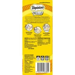 Temptations Creamy Spoons Tasty Chicken & Cheesy Cheese Flavour Cat Treats 10g X 4 -Pet Supplies Shop 2 temptations creamy spoons tasty chicken cheesy cheese flavour cat treats 10g x 4
