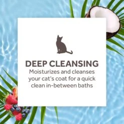 TropiClean Waterless Deep Cleansing Cat Shampoo 220ml -Pet Supplies Shop 2 tropiclean waterless deep cleansing cat shampoo 220ml