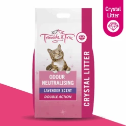 Trouble And Trix Odour Neutralising Lavender Crystal Cat Litter 15L 14 Trouble And Trix Odour Neutralising Lavender Crystal Cat Litter 15L -Pet Supplies Shop 2 trouble and trix odour neutralising lavender crystal cat litter 15l
