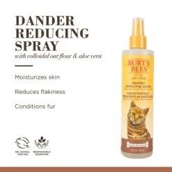 Burt's Bees Dander Reducing Cat Spray 295ml 10 Burt's Bees Dander Reducing Cat Spray 295ml -Pet Supplies Shop 3 burt s bees dander reducing cat spray 295ml