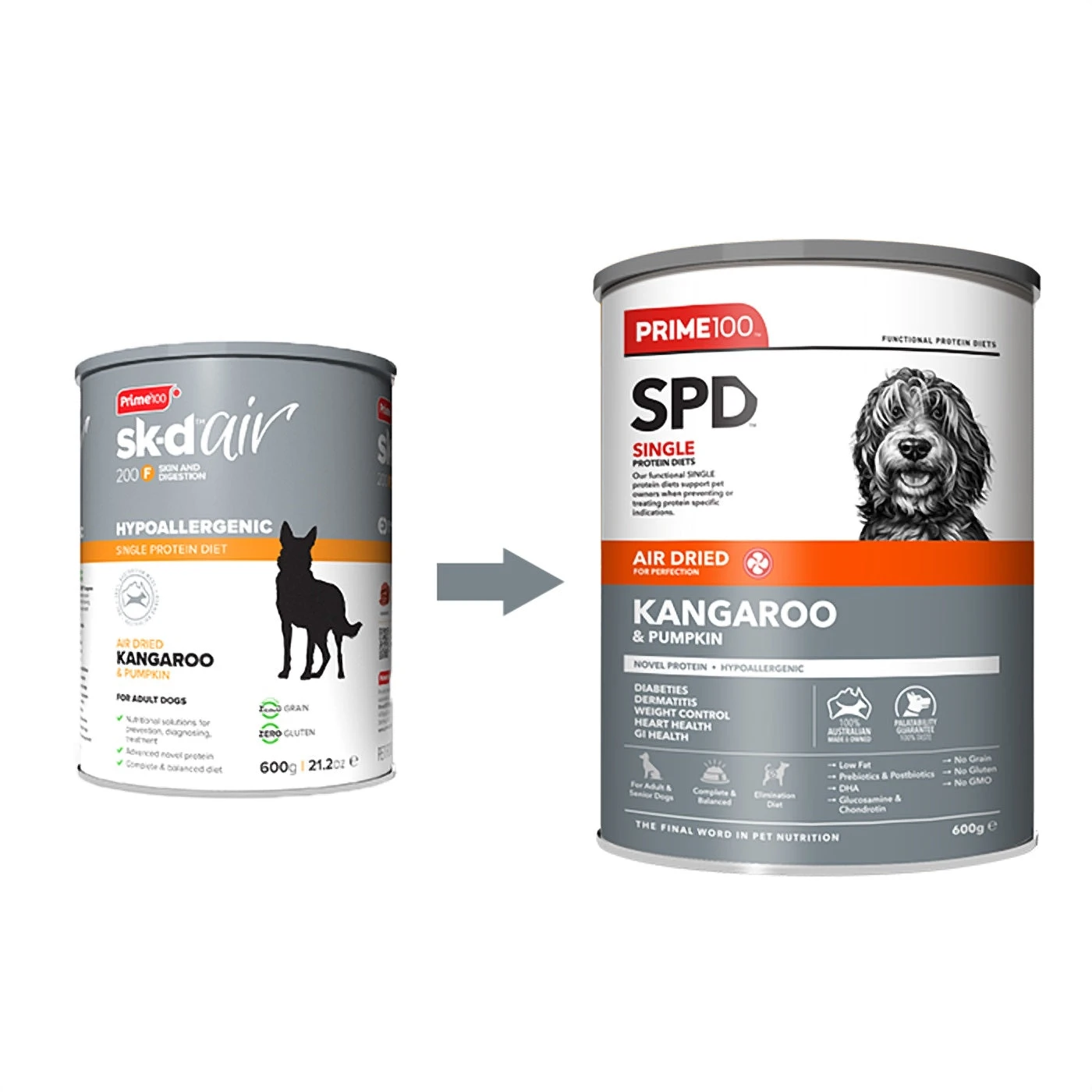 Prime100 Air Dried Dog Food Kangaroo & Pumpkin 6 Prime100 Air Dried Dog Food Kangaroo & Pumpkin - Image 4