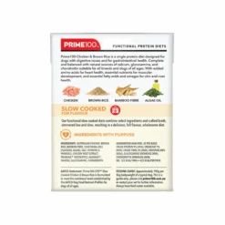 Prime100 Slow Cooked SPD Dog Wet Food Chicken & Brown Rice 354g X 12 13 Prime100 Slow Cooked SPD Dog Wet Food Chicken & Brown Rice 354g X 12 -Pet Supplies Shop 3 prime100 slow cooked spd dog wet food chicken brown rice 354g x 12