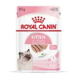 Royal Canin Kitten Instinctive With Loaf Wet Cat Food Pouches 85g X 12