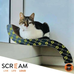 Scream S-Curve Cat Scratcher -Pet Supplies Shop 3 scream s curve cat scratcher