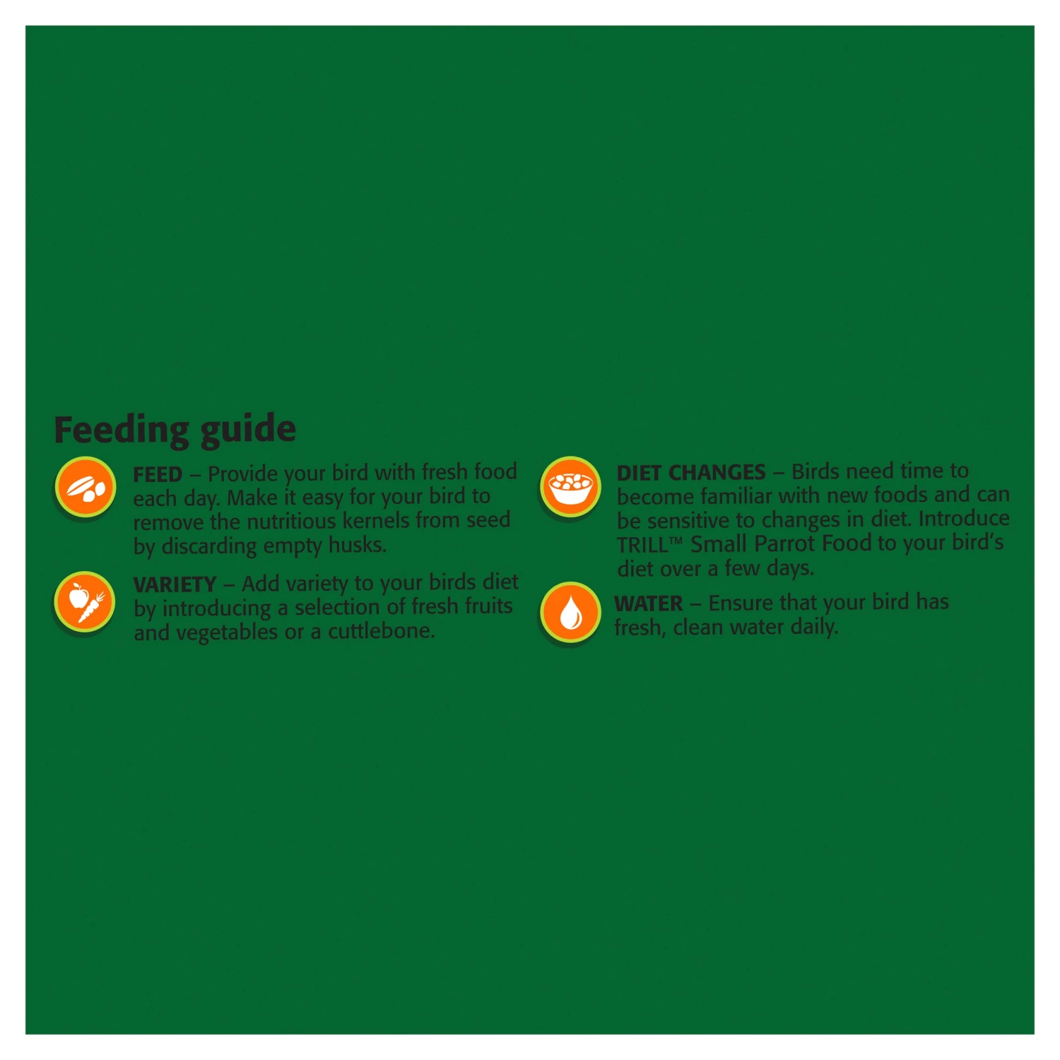 Trill Small Parrot Mix 1.8kg 6 Trill Small Parrot Mix 1.8kg - Image 4