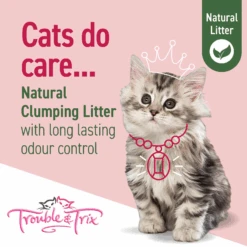 Trouble And Trix Plant Cherry Blossom Extract Natural Cat Litter 10L 15 Trouble And Trix Plant Cherry Blossom Extract Natural Cat Litter 10L -Pet Supplies Shop 3 trouble and trix plant cherry blossom extract natural cat litter 10l
