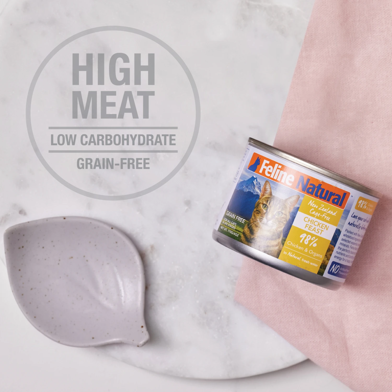 Feline Natural BPA Free & Gelatin Free Canned Cat Food Beef & Hoki 170g X 12 7 Feline Natural BPA Free & Gelatin Free Canned Cat Food Beef & Hoki 170g X 12 - Image 5