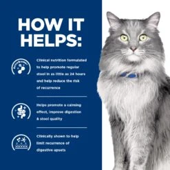 Hill's Prescription Diet Gastrointestinal Biome Stress Digestive/Fibre Care Dry Cat Food 1.8kg -Pet Supplies Shop 4 hills prescription diet gastrointestinal biome digestive fibre care dry cat food