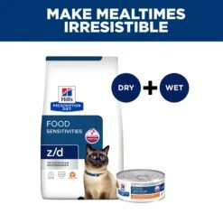 Hill's Prescription Diet Z/d Skin/Food Sensitivities Canned Cat Food 156g X 24 21 Hill's Prescription Diet Z/d Skin/Food Sensitivities Canned Cat Food 156g X 24 -Pet Supplies Shop 4 hills prescription diet z d skin food sensitivities canned cat food