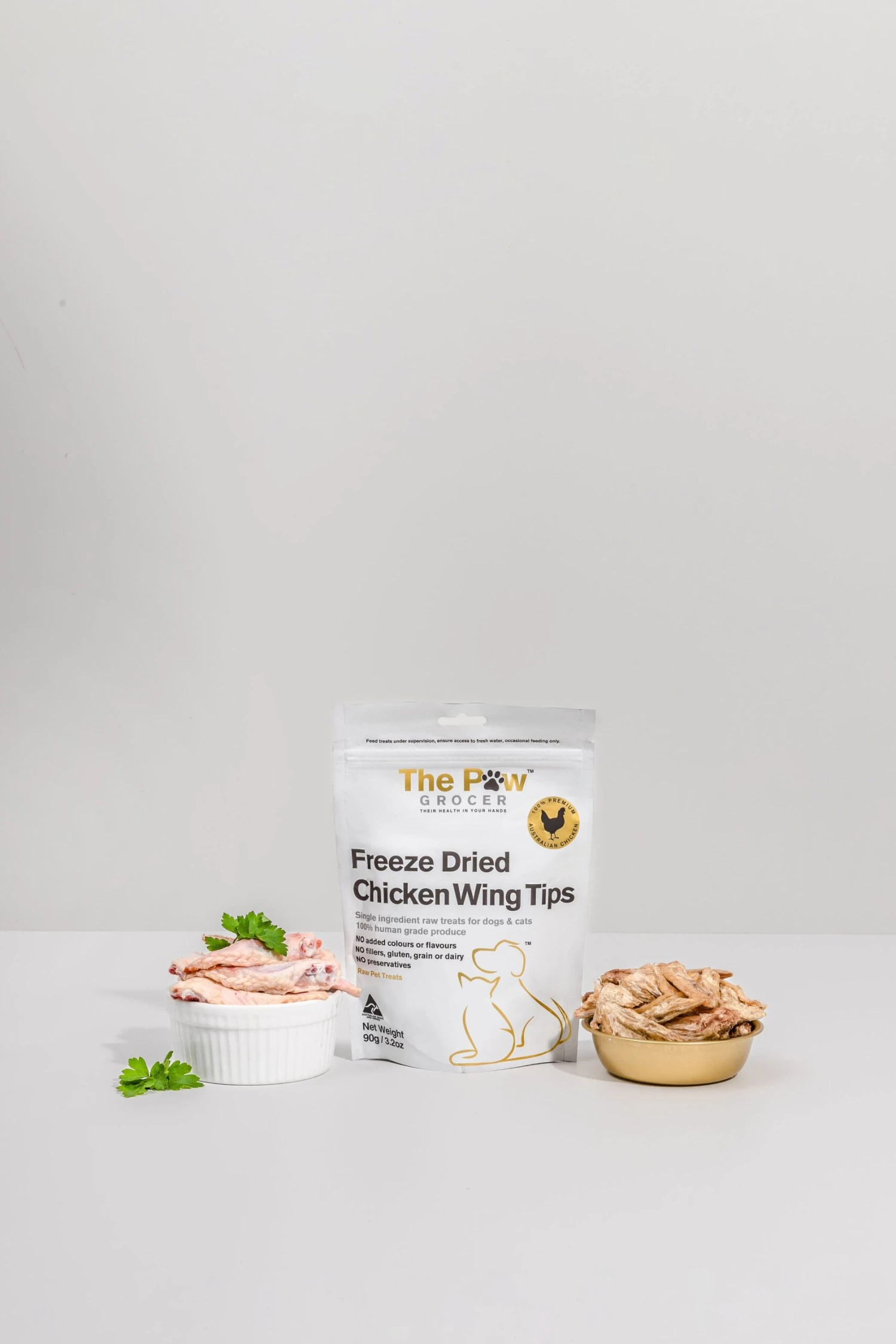 The Paw Grocer Freeze Dried Dog And Cat Treats Dried Chicken Wing Tips 90g 7 The Paw Grocer Freeze Dried Dog And Cat Treats Dried Chicken Wing Tips 90g - Image 5