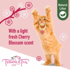 Trouble And Trix Plant Cherry Blossom Extract Natural Cat Litter 10L 16 Trouble And Trix Plant Cherry Blossom Extract Natural Cat Litter 10L -Pet Supplies Shop 4 trouble and trix plant cherry blossom extract natural cat litter 10l