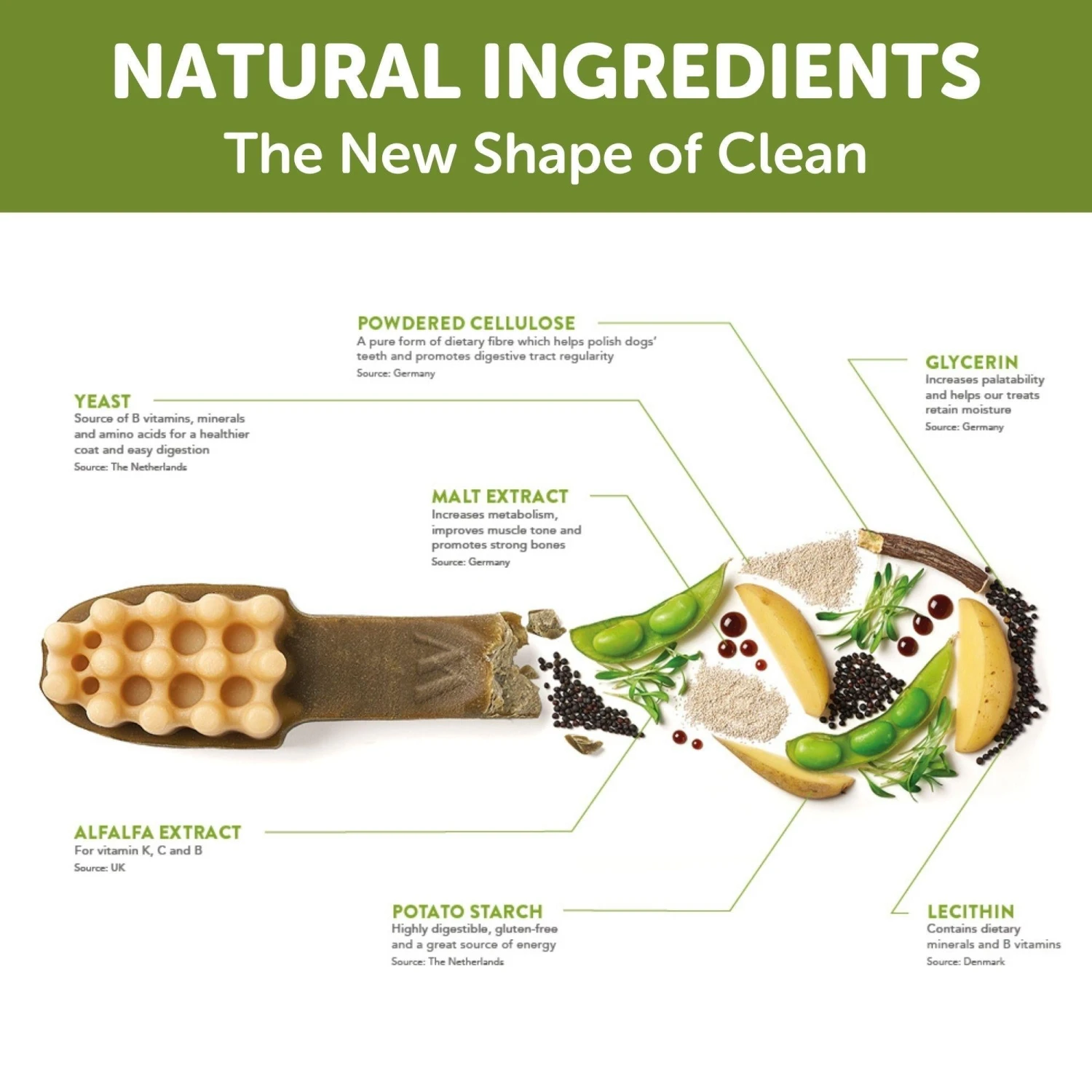 Whimzees Dog Dental Treats Toothbrush Star Large Value Bag 6 Pack 8 Whimzees Dog Dental Treats Toothbrush Star Large Value Bag 6 Pack - Image 6