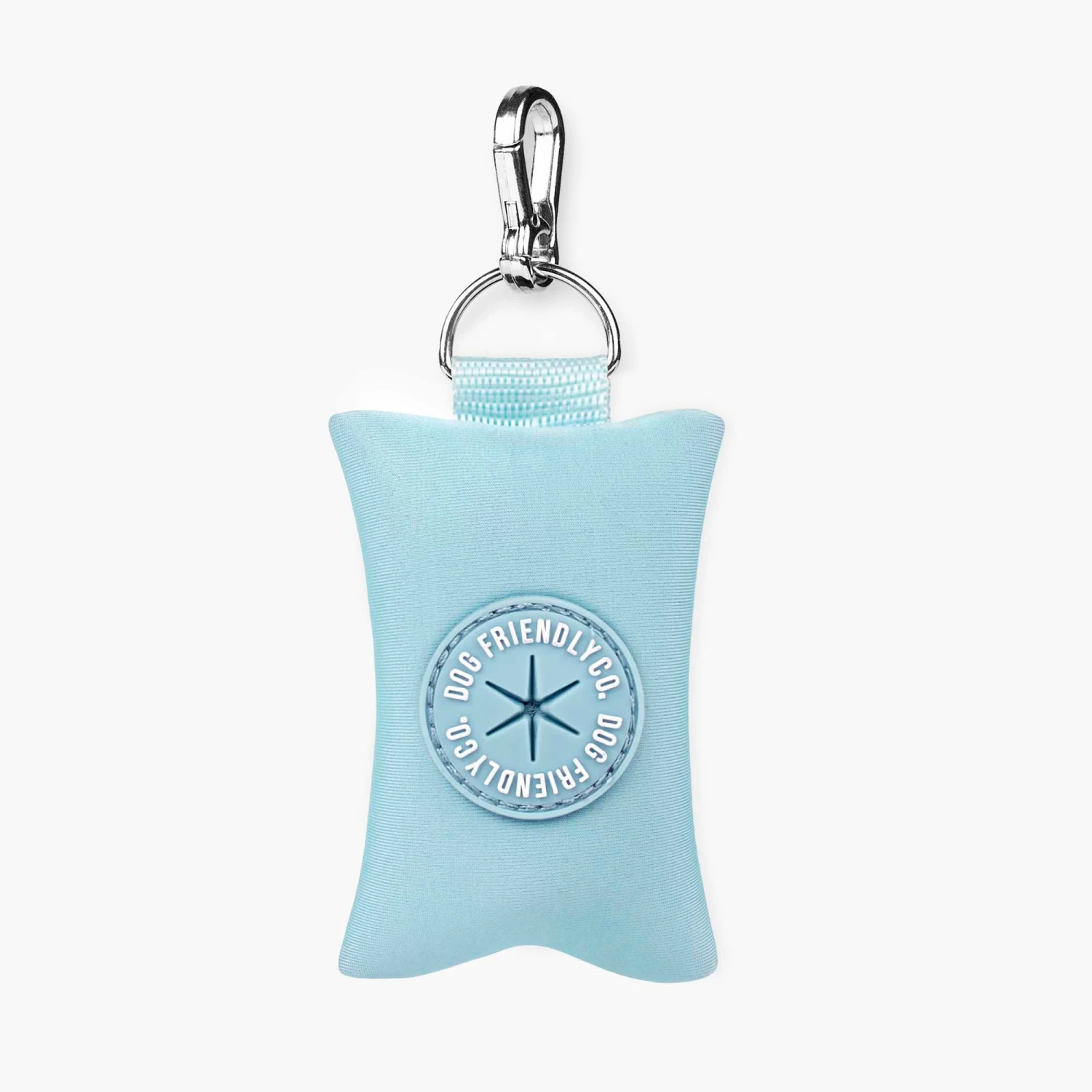 Dog Friendly Co. Dog Poop Bag Holder Sky Blue 3 Dog Friendly Co. Dog Poop Bag Holder Sky Blue