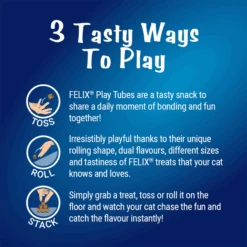 Felix Play Tubes Tuna & Crab Cat Treats 50g X 8 14 Felix Play Tubes Tuna & Crab Cat Treats 50g X 8 -Pet Supplies Shop 5 felix play tubes tuna crab cat treats 50g x 8
