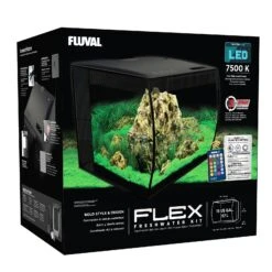 Fluval Flex Aquarium Tank Black -Pet Supplies Shop 5 fluval flex aquarium black
