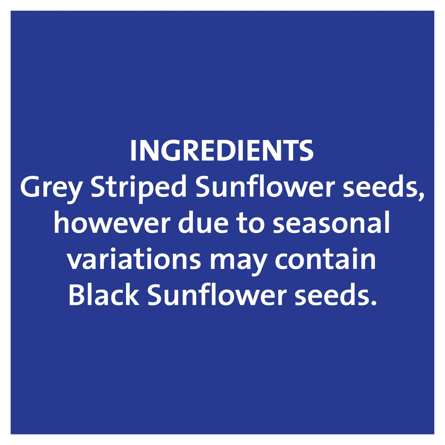 Harmony Sunflower Seed Mix 1.5kg 8 Harmony Sunflower Seed Mix 1.5kg - Image 6