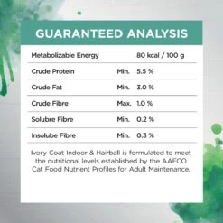 Ivory Coat Inspired By Raw Indoor & Hairball Chicken Wet Cat Food 85g X 12 -Pet Supplies Shop 5 ivory coat inspired by raw indoor hairball wet cat food 85g x 12
