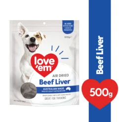 Love Em Beef Liver Dog Treats 14 Love Em Beef Liver Dog Treats -Pet Supplies Shop 5 love em beef liver dog treats