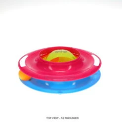 Scream Triple Layer Orb Tower Cat Toy -Pet Supplies Shop 5 scream triple layer orb tower cat toy