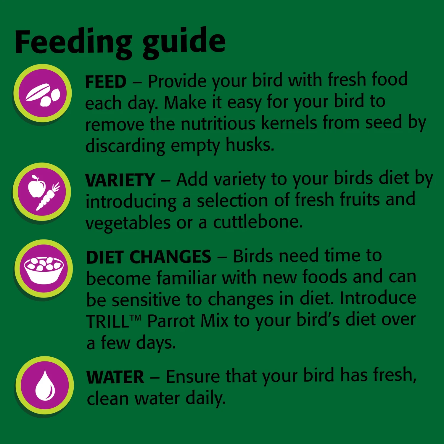 Trill Parrot Mix 10kg 8 Trill Parrot Mix 10kg - Image 6