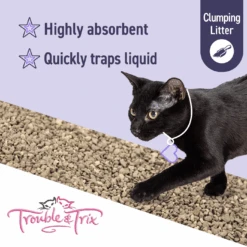 Trouble And Trix Odour Neutralising Lavender Clumping Cat Litter 15L 17 Trouble And Trix Odour Neutralising Lavender Clumping Cat Litter 15L -Pet Supplies Shop 5 trouble and trix odour neutralising lavender clumping cat litter 15l