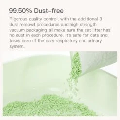 Cature Natural Tofu Clumping Green Tea Cat Litter 2.4kg X 6 -Pet Supplies Shop 6 cature natural tofu clumping green tea cat litter x 6