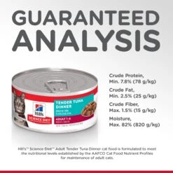 Hill's Science Diet Adult Tender Tuna Dinner Canned Cat Food 156g X 24 -Pet Supplies Shop 6 hill s science diet adult tender tuna dinner canned cat food 156g x 24