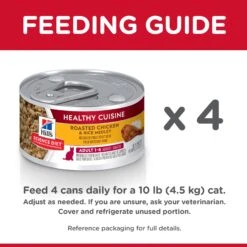 Hill's Science Diet Adult Healthy Cuisine Chicken & Rice Medley Canned Cat Food 79g X 24 19 Hill's Science Diet Adult Healthy Cuisine Chicken & Rice Medley Canned Cat Food 79g X 24 -Pet Supplies Shop 7 hill s science diet adult healthy cuisine chicken rice medley canned cat food 79g x 24
