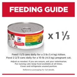 Hill's Science Diet Kitten Tender Chicken Dinner Canned Cat Food 156g X 24 19 Hill's Science Diet Kitten Tender Chicken Dinner Canned Cat Food 156g X 24 -Pet Supplies Shop 7 hill s science diet kitten tender chicken dinner canned cat food 156g x 24