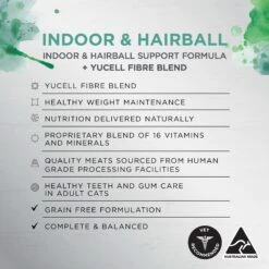 Ivory Coat Inspired By Raw Indoor & Hairball Chicken Wet Cat Food 85g X 12 -Pet Supplies Shop 7 ivory coat inspired by raw indoor hairball wet cat food 85g x 12