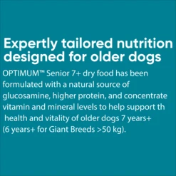 Optimum Chicken Vegetables With Rice All Breeds Senior 7+ Dry Dog Food 13.7kg -Pet Supplies Shop 7 optimum chicken vegetables with rice medium breed adult 7 dry dog food 13 7kg