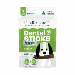 Bell & Bone Dental Sticks Chicken Mint And Seaweed -Pet Supplies Shop 8 bell bone dog dental sticks chicken mint and seaweed