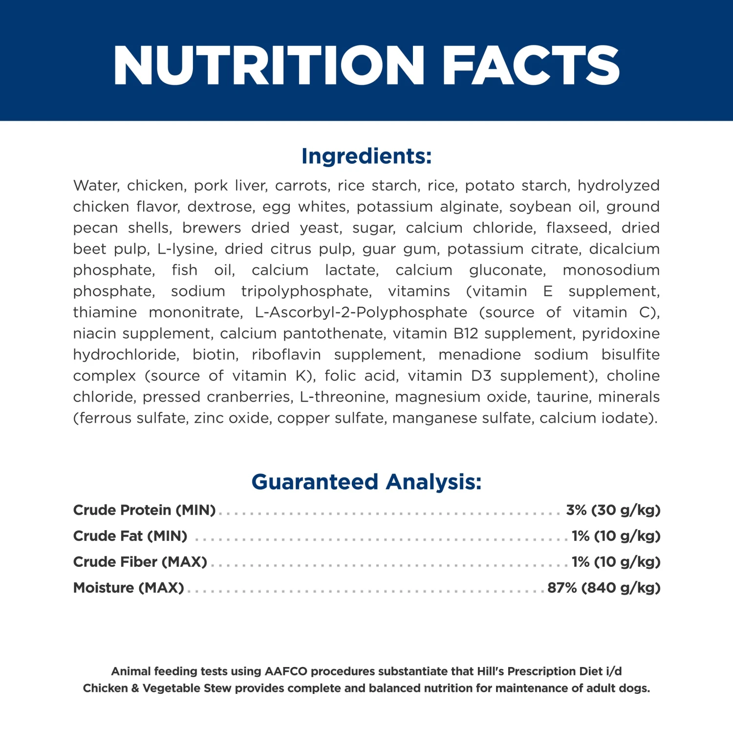 Hill's Prescription Diet I/d Digestive Care Chicken & Vegetable Stew Canned Dog Food 156g X 24 11 Hill's Prescription Diet I/d Digestive Care Chicken & Vegetable Stew Canned Dog Food 156g X 24 - Image 9