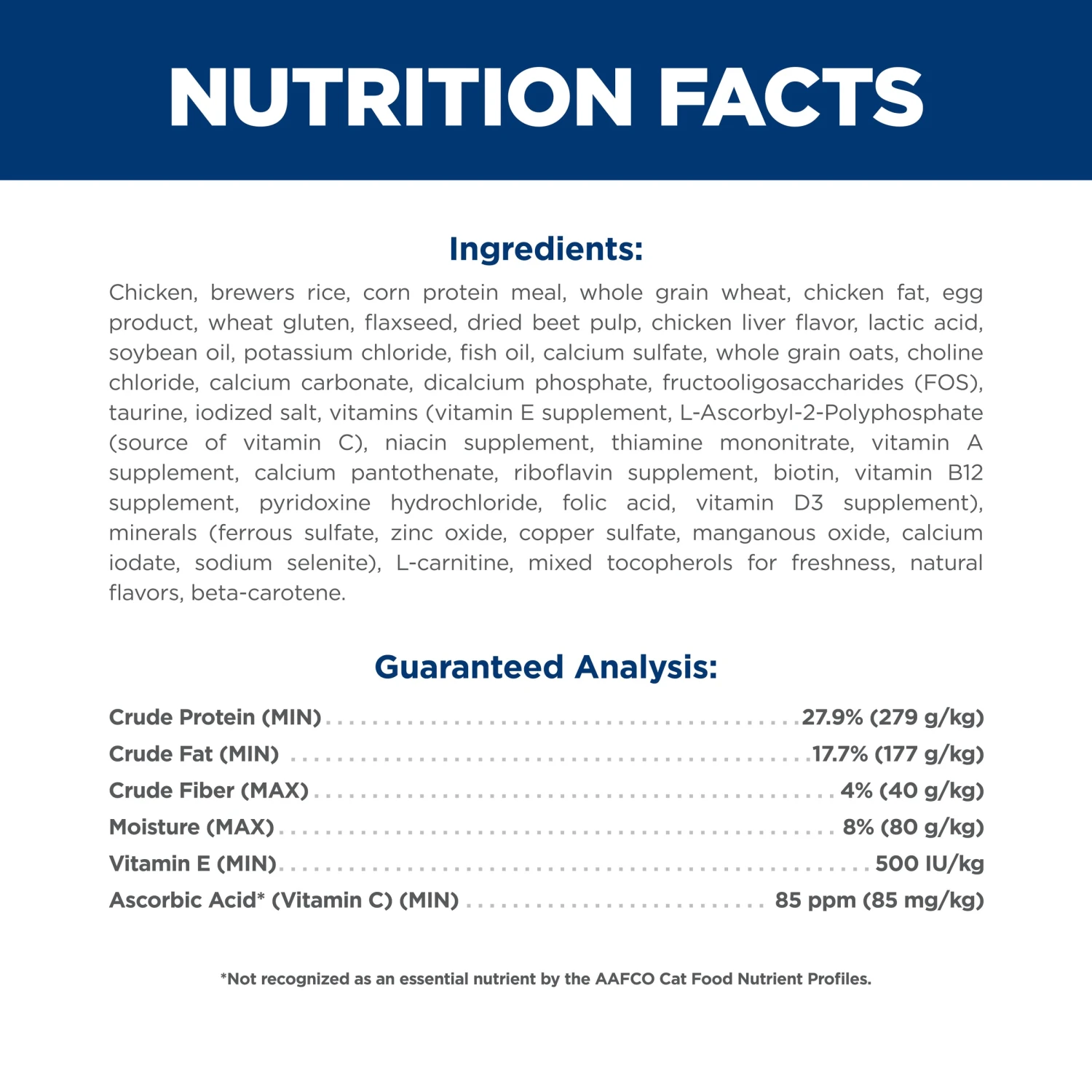 Hill's Science Diet Adult 11+ Senior Dry Cat Food 11 Hill's Science Diet Adult 11+ Senior Dry Cat Food - Image 9