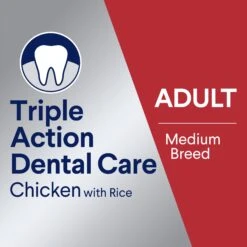 Advance Chicken And Rice Triple Action Dental Health Care Medium Breed Adult Dry Dog Food 13kg -Pet Supplies Shop 9 advance chicken and rice triple action dental health care medium breed adult dry dog food 13kg