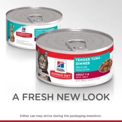 Hill's Science Diet Adult Tender Tuna Dinner Canned Cat Food 156g X 24 -Pet Supplies Shop 9 hill s science diet adult tender tuna dinner canned cat food 156g x 24