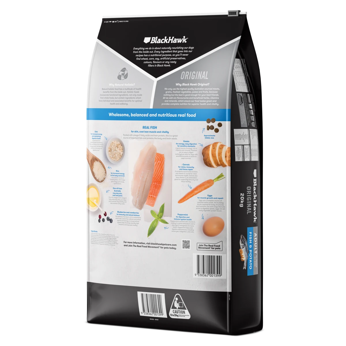 Black Hawk Original Adult Fish And Potato Dry Dog Food 7 Black Hawk Original Adult Fish And Potato Dry Dog Food - Image 5