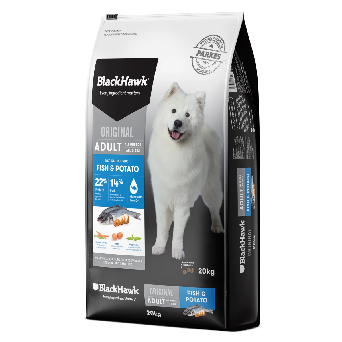 Black Hawk Original Adult Fish And Potato Dry Dog Food 6 Black Hawk Original Adult Fish And Potato Dry Dog Food - Image 4