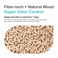 Cature Natural Wood Clumping Odor Control Plus Cat Litter -Pet Supplies Shop CA 00114