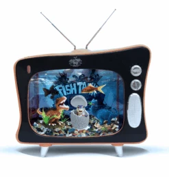 Fish Tank TV Jurassic Rex Aquarium Ornament -Pet Supplies Shop FTINUSE850017998087