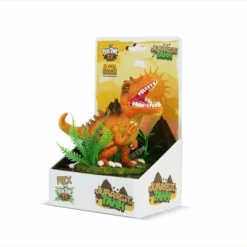 Fish Tank TV Jurassic Rex Aquarium Ornament -Pet Supplies Shop FTSIDE1.850017998087
