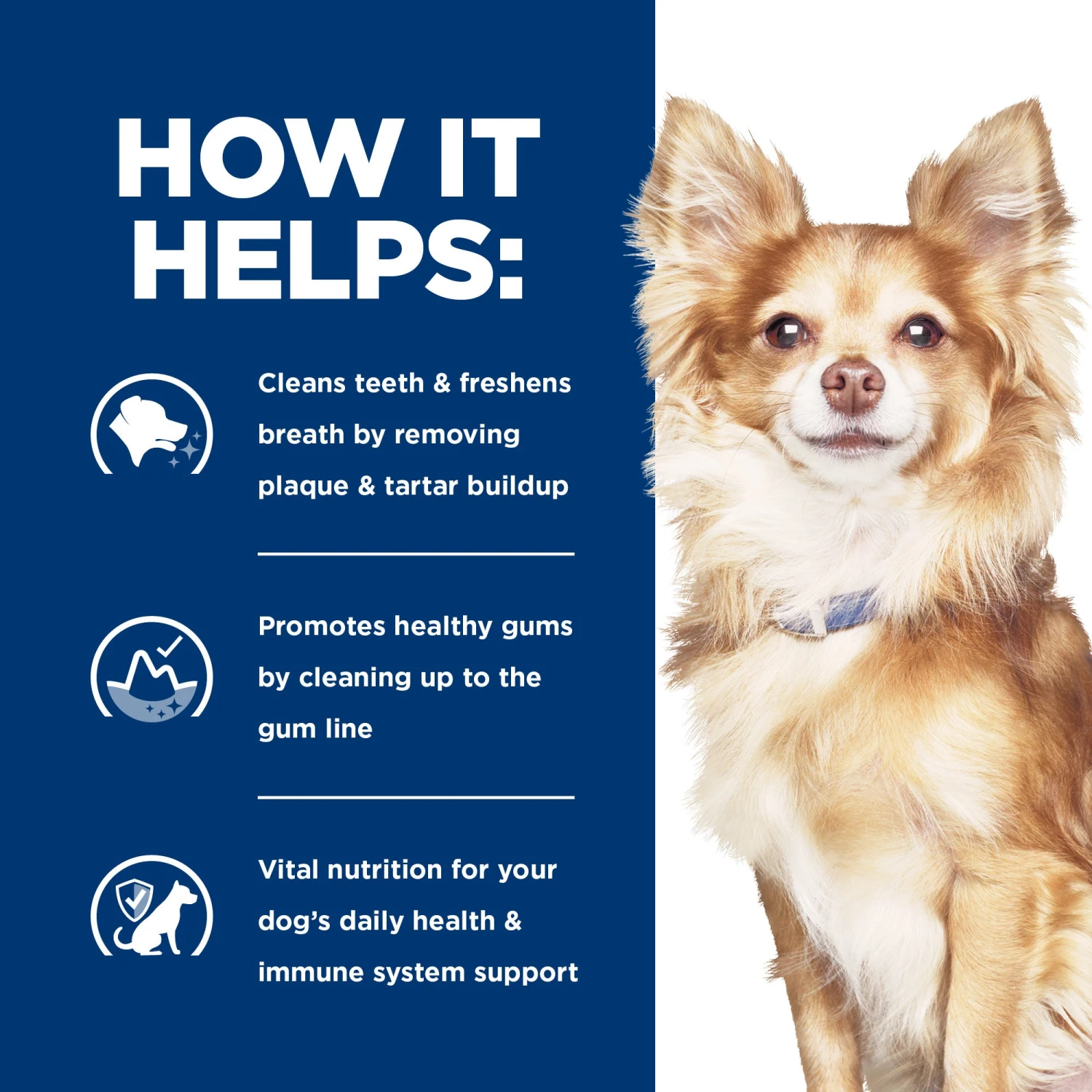 Hill's Prescription Diet T/d Small Bites Dental Care Dry Dog Food 2.25kg 9 Hill's Prescription Diet T/d Small Bites Dental Care Dry Dog Food 2.25kg - Image 7